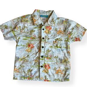 Vintage Gymboree Hawaiian Button Down Shirt